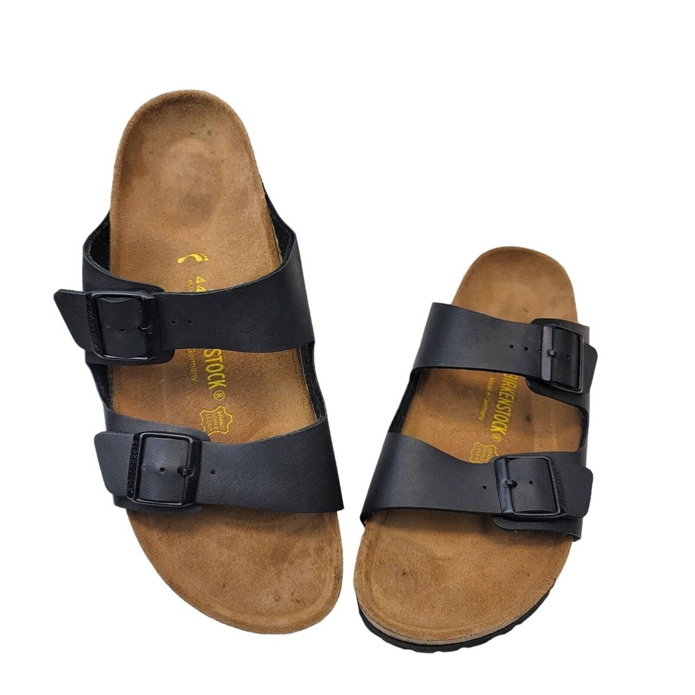Birkenstock Black Leather 285 Size 44 Mens 11